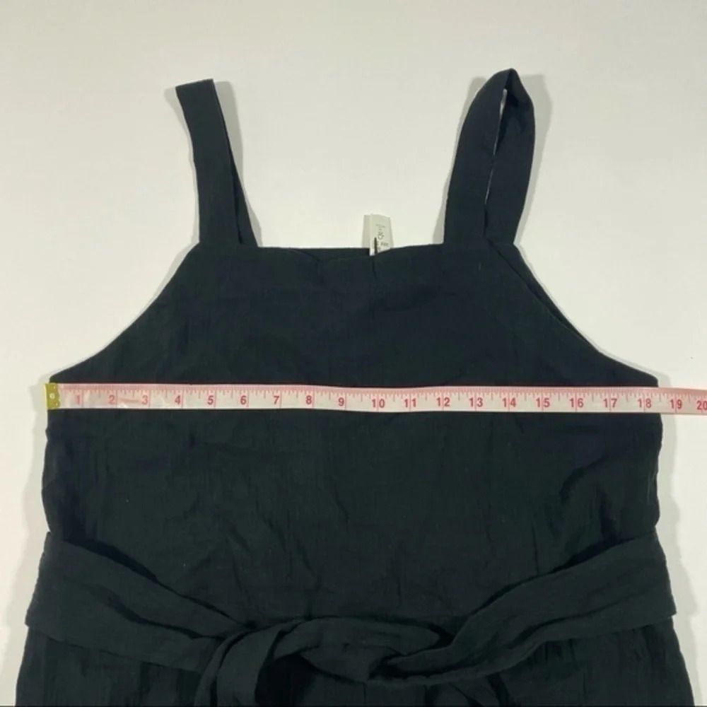 New Madewell Lightestspun Tie Waist Cover Up Romper - Picture 8 of 10